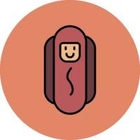 Hot Dog Vector Icon