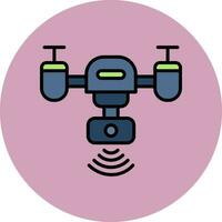 Smart Drone Vector Icon