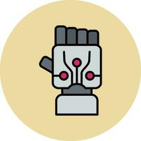 Bionic Hand Vector Icon