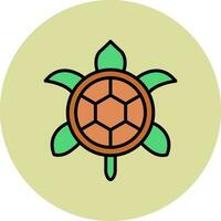 icono de vector de tortuga