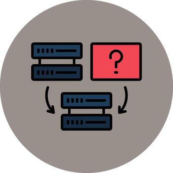 Data Integration Vector Icon