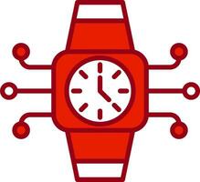 icono de vector de reloj inteligente