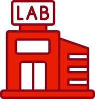 icono de vector de laboratorio