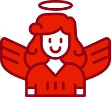 ángel vector icono