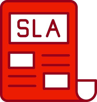 Sla vector icono