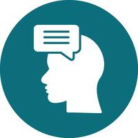 Talk Therapy Vector Icon