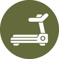 Treadmill Vector Icon