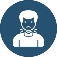Thyroid Vector Icon
