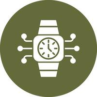 icono de vector de reloj inteligente