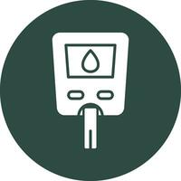 Glucose Meter Vector Icon