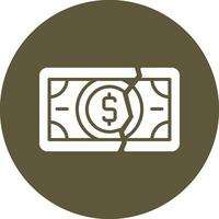 Bankruptcy Vector Icon