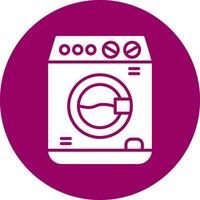 Washing Machine Vector Icon