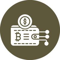 Crypto Wallet Vector Icon