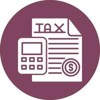 Taxes Vector Icon