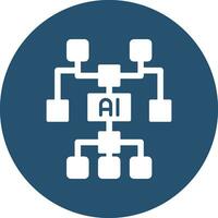 Artificial Intelligence Vector Icon