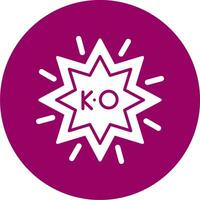 Ko Vector Icon