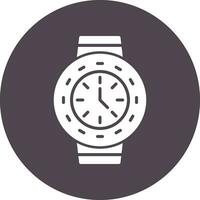 reloj, vector, icono vector