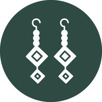 Earrings Vector Icon