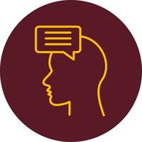 Talk Therapy Vector Icon