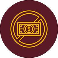 No Money Vector Icon