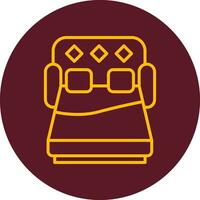 Sofa Bed Vector Icon