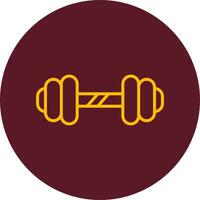 Dumbbell Vector Icon