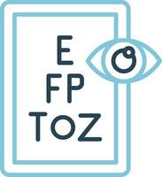 Eye Test Vector Icon