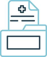 Medical File Vector Icon