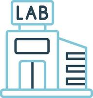 icono de vector de laboratorio