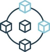 blockchain Vector Icon