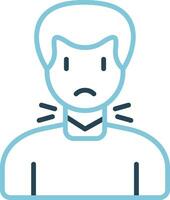 Thyroid Vector Icon