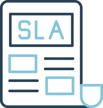 Sla vector icono