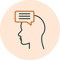 Talk Therapy Vector Icon