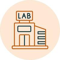 icono de vector de laboratorio