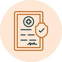 Health Insurance Vector Icon