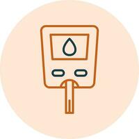 Glucose Meter Vector Icon