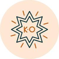 Ko Vector Icon
