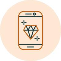 Diamond Vector Icon