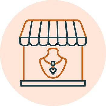 icono de vector de joyería