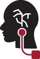 Vagus Nerve Stimulation Vector Icon