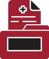 Medical File Vector Icon