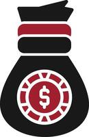 Money Bag Vector Icon