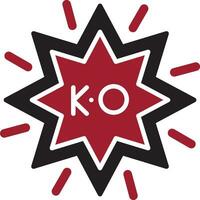 ko vector icono