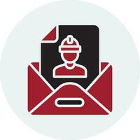 Recommendation Letter Vector Icon