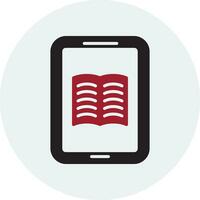 icono de vector de ebook