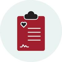 Health Report Vector Icon