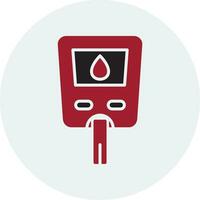 Glucose Meter Vector Icon