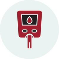 Glucose Meter Vector Icon