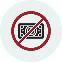 No Money Vector Icon