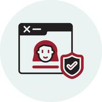 Cyber Security Vector Icon
